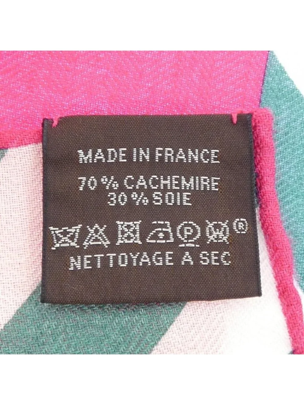 Hermes Shawl Scarf Pink